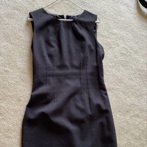 Tahari Black dress - form fitting work dress